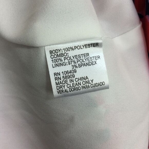 Katherine Kelly Quinn Floral Sleeveless V-Neck Pleated Dress Spring Blooms 4 NWT - Picture 7 of 13